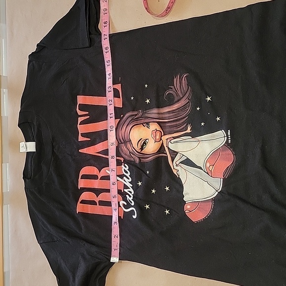 Bratz "Sasha" Black Graphic T Shirt, Size Mens Small - Picture 5 of 8